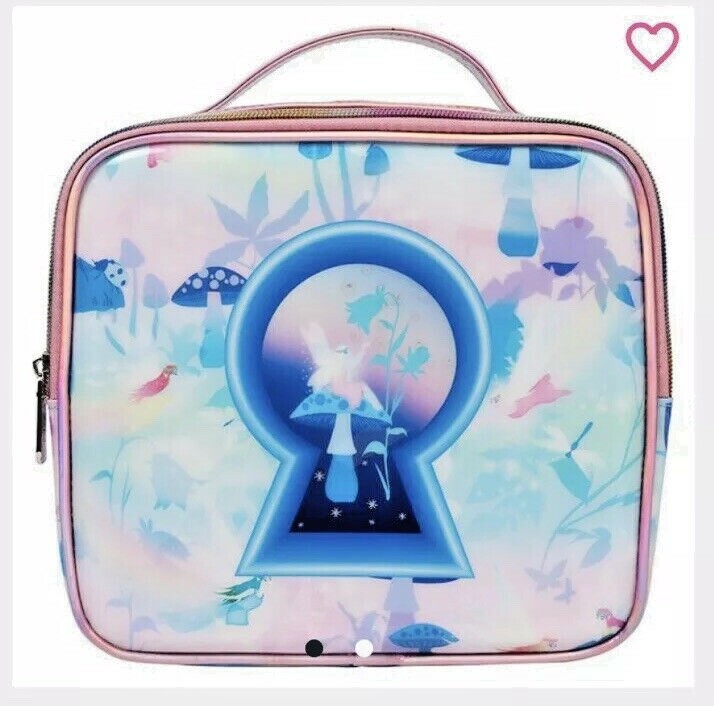 Pink fairy girls lunch cool bag school sandwich picnic box paperchase enchanted