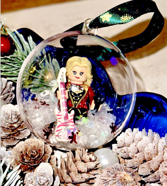 Christmas Taylor Mini Figure Bauble Hanging Snowflake Tree 3D Eras Tour Handmade