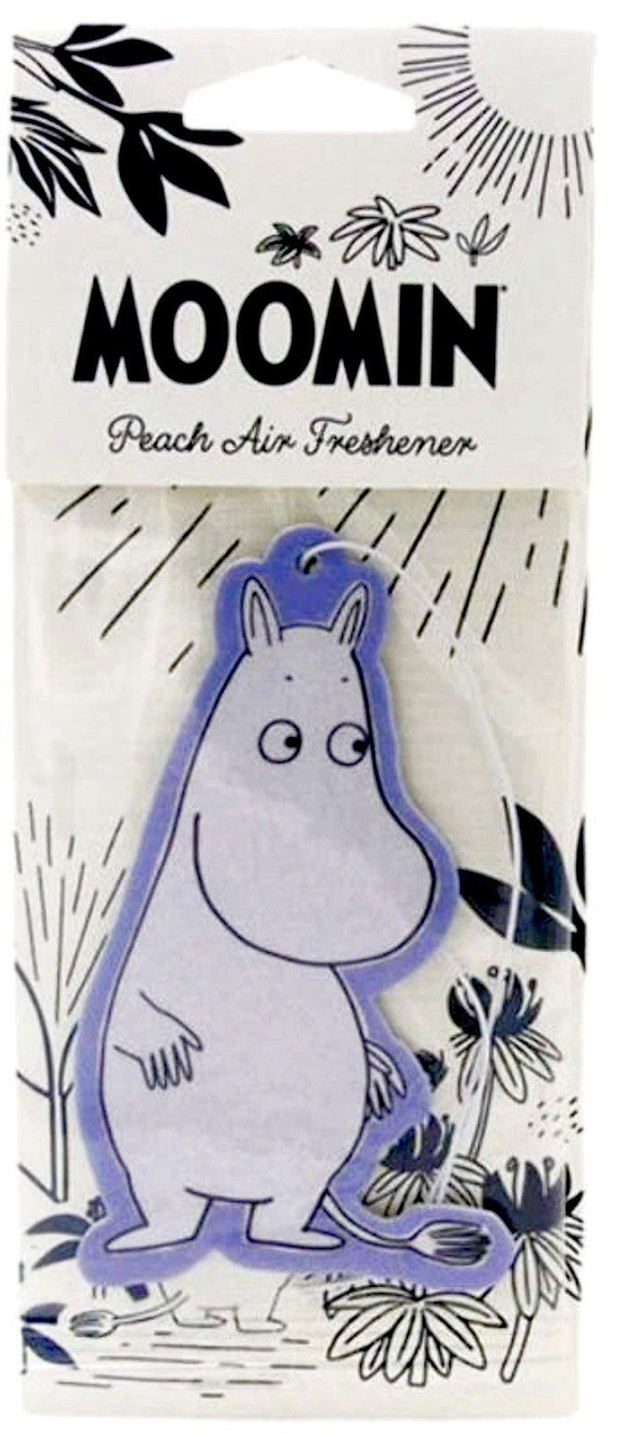 Moomin Hanging Car Air Freshener Wardrobe Peach Scented Cartoon Secret Santa