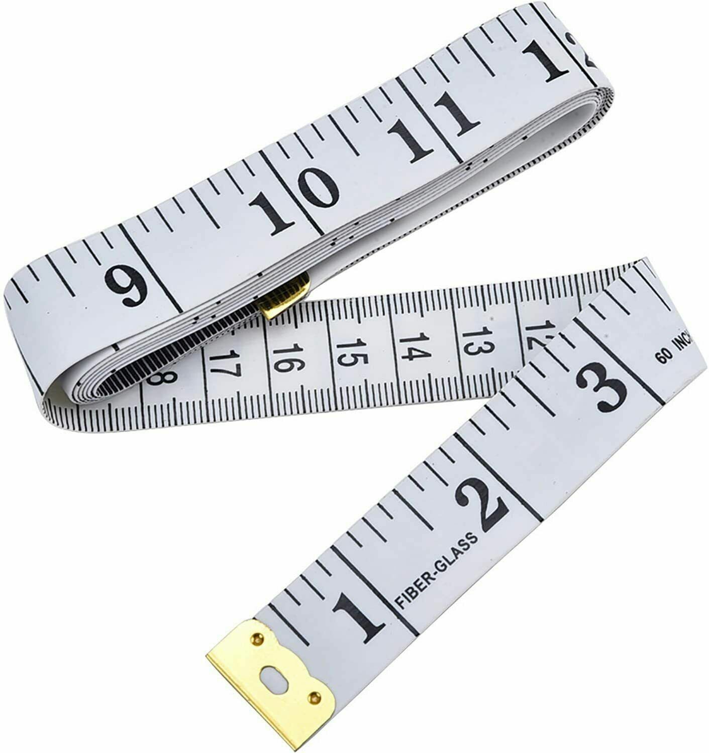 đź‘—Measuring cloth Tape soft 60 INCH CM MM Sewing Large Print Stitching x 3 pk