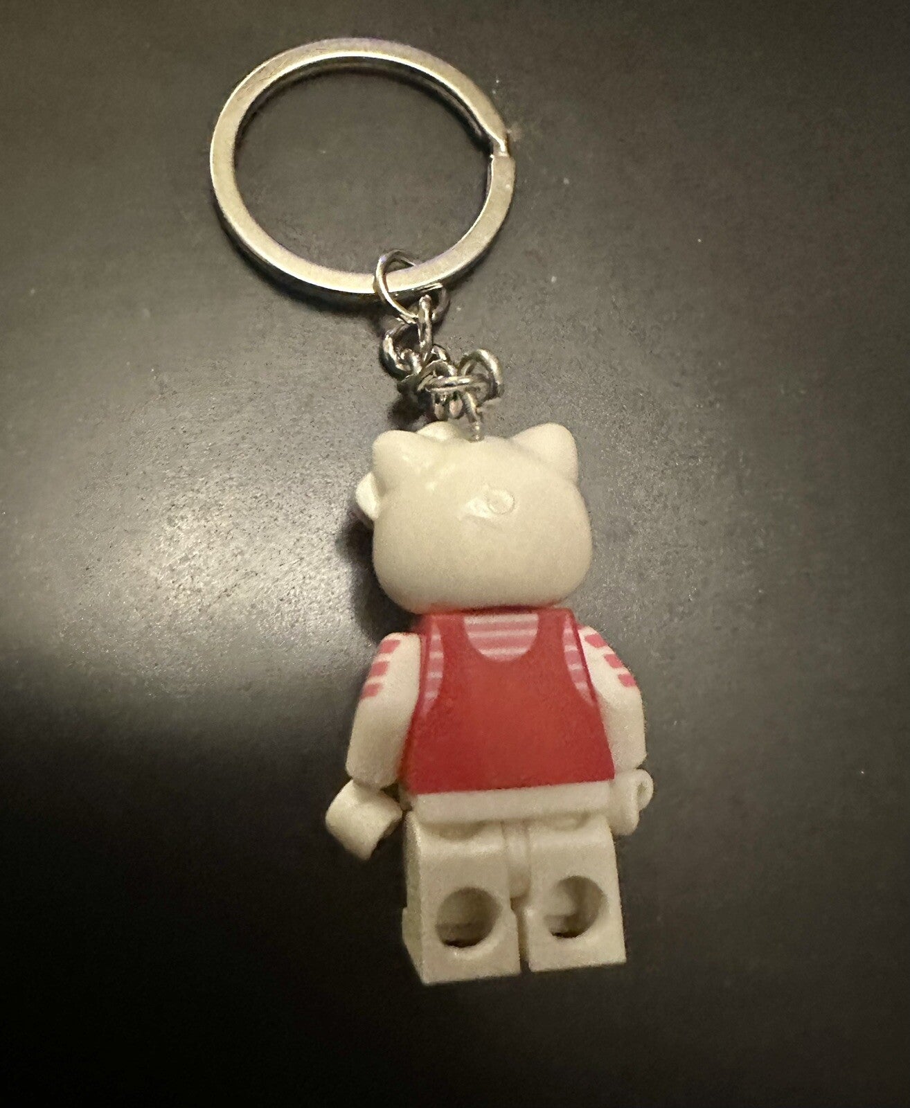 Hello Kitty Red Keyring Brick Cat Keychain Bag Charm Gift Car Key Cartoon Anime
