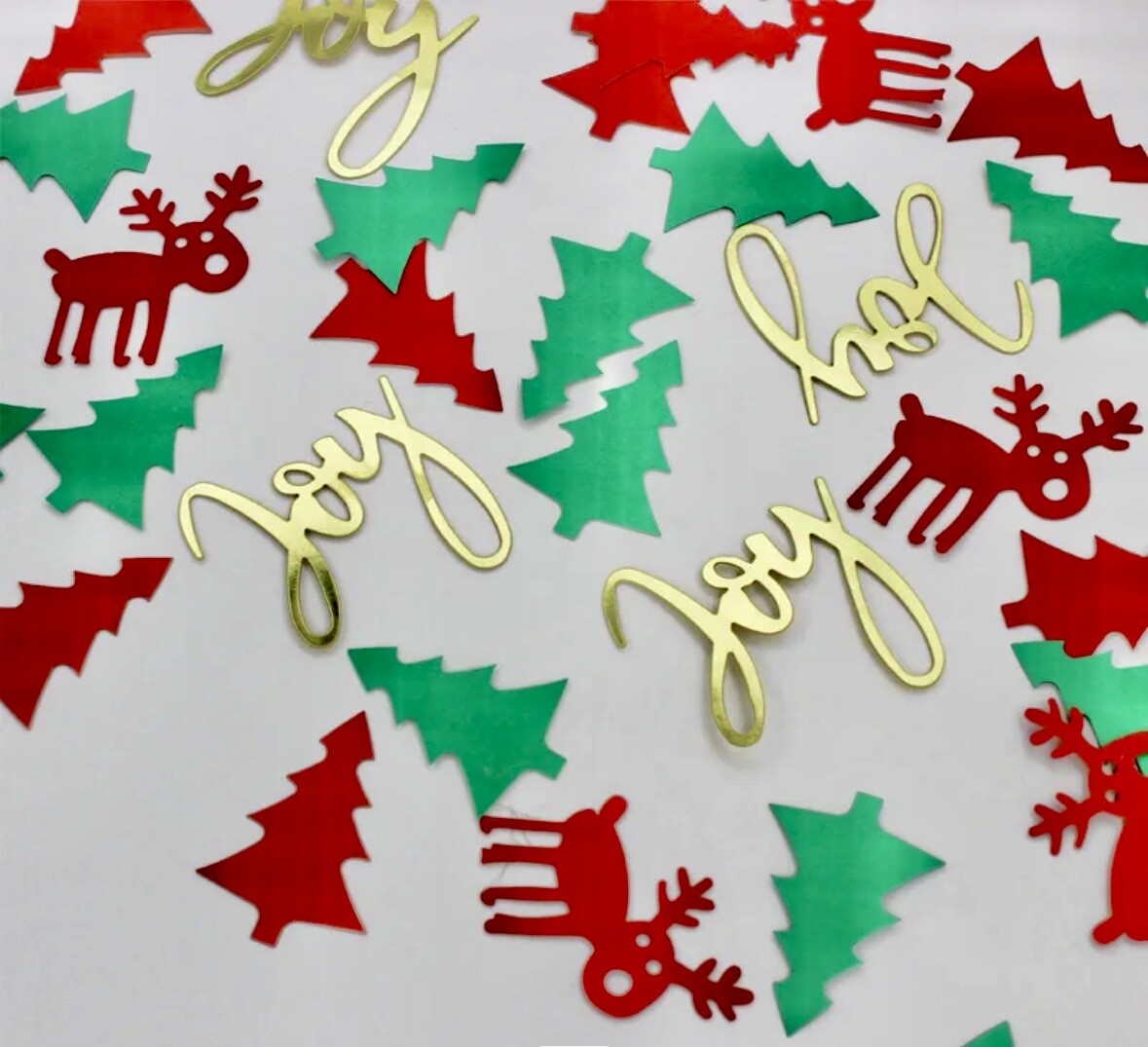 Christmas Table Confetti Xmas Trees Reindeer Decoration Sprinkles Party 100 pcs