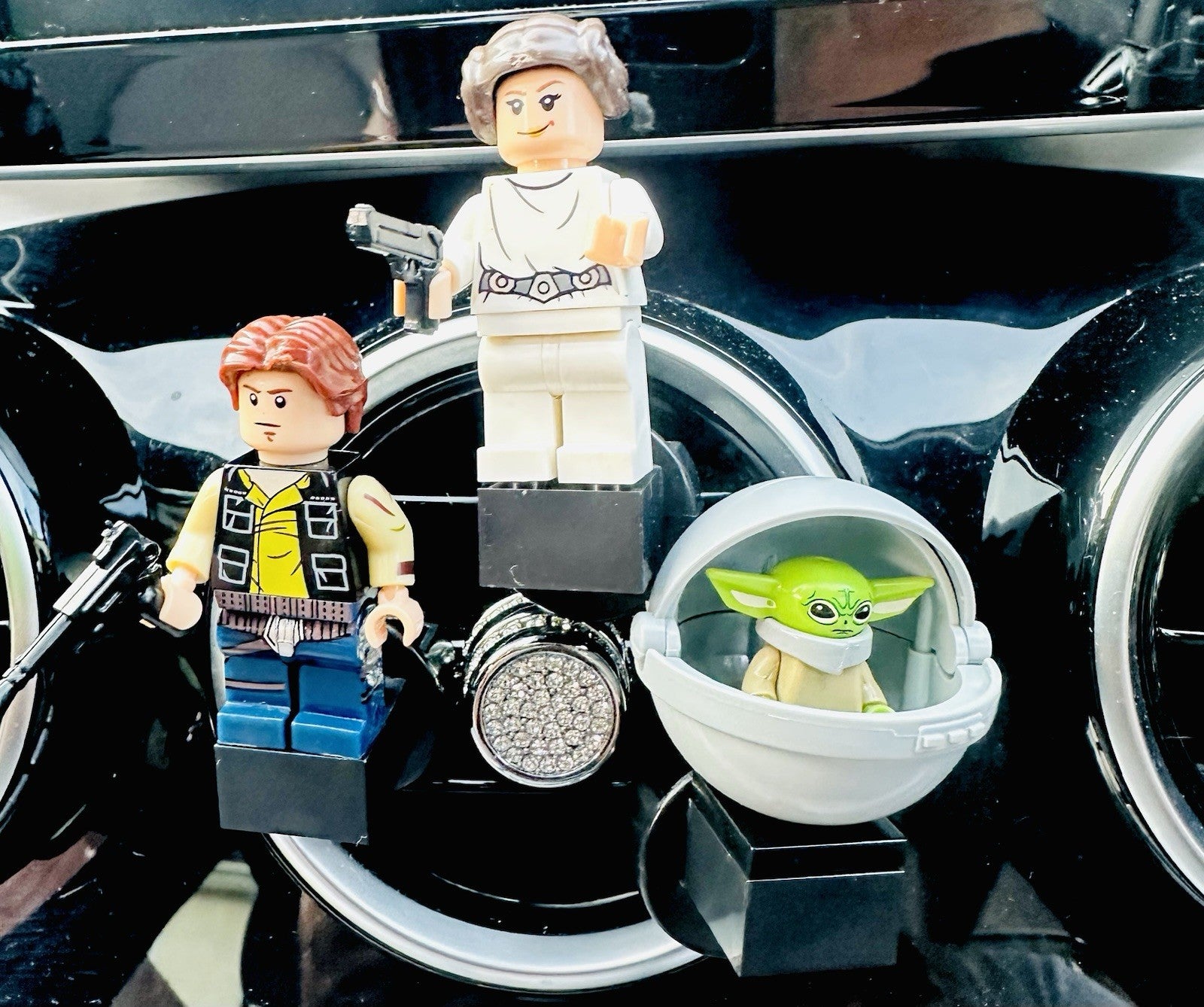 Yoda Car Air Freshener Mini Figure Handmade Clip Vent Scent Christmas Gift