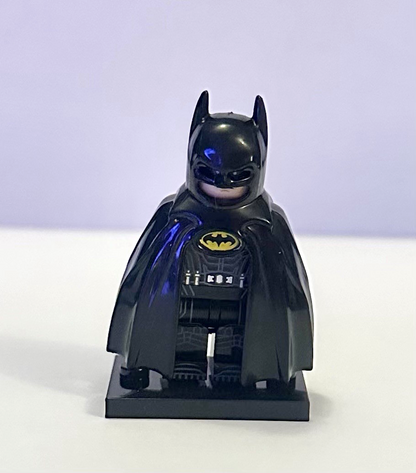 Batman Michael Keaton Mini Custom Figure Keyring Minifigure Movie The Flash