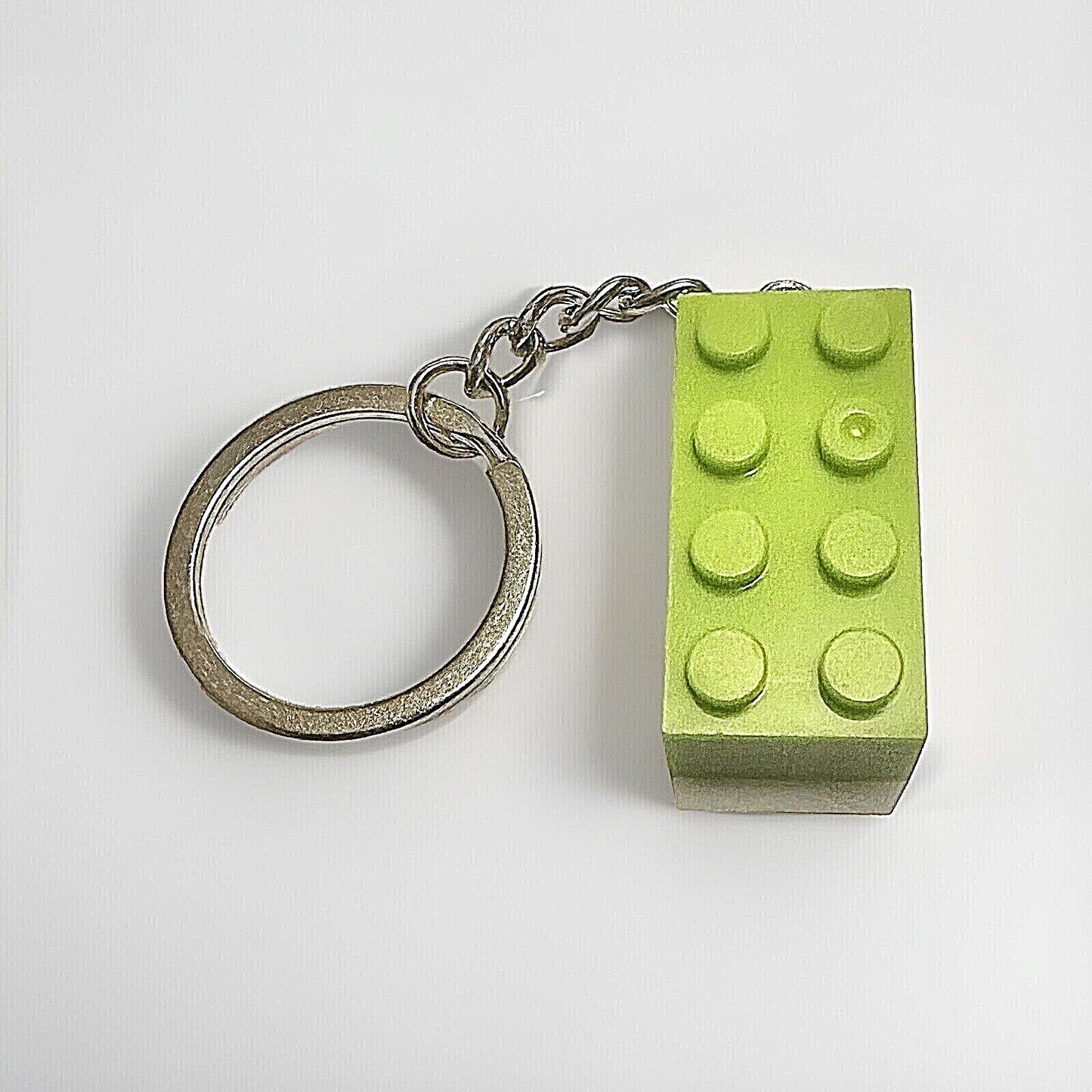Brick Keyring Key Car KeyChain compatible With building bricks Blocks Gift Toy