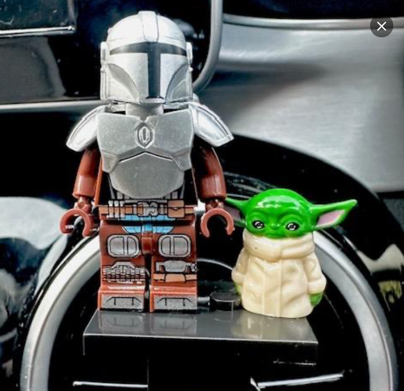 Star Wars Car Air Freshener Mini Figure Clip Vent Scent Christmas Handmade Gift