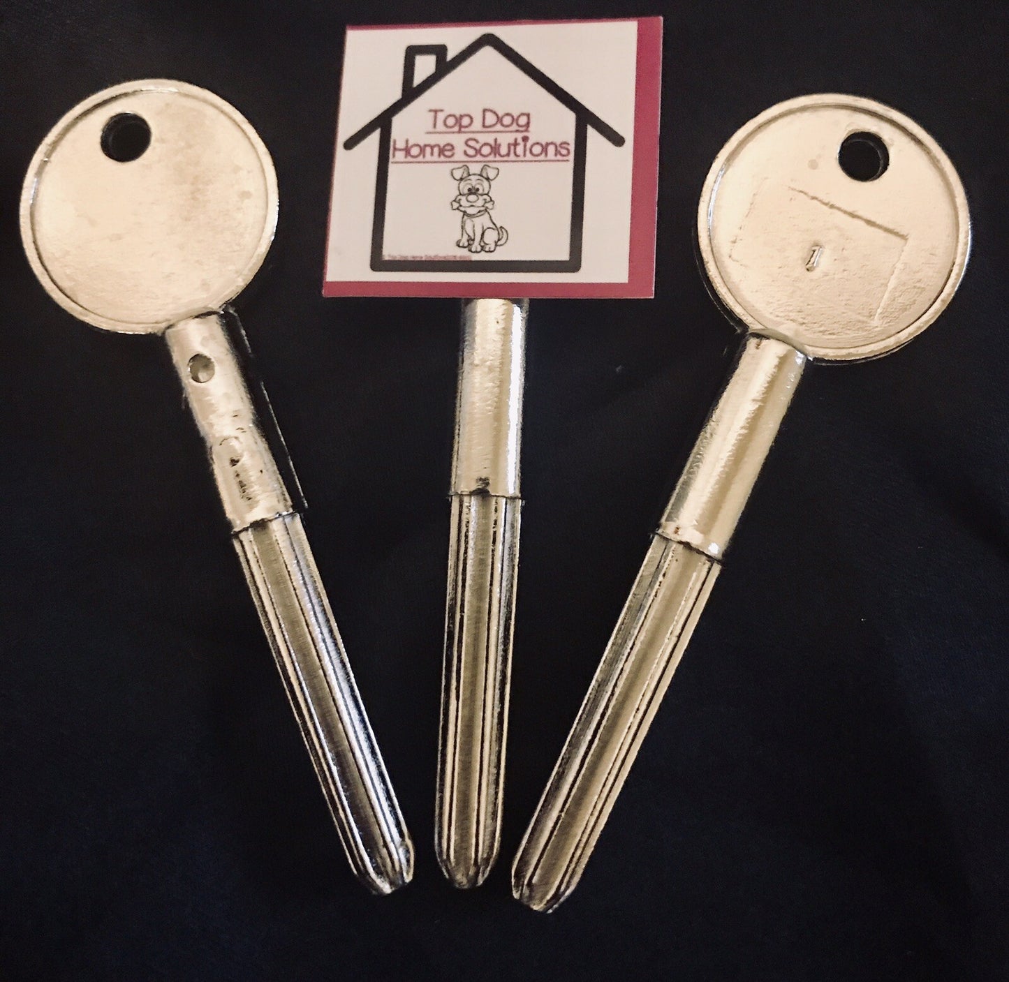 Security Rack Bolt window Door dead Lock 55mm silver white star hex key spare
