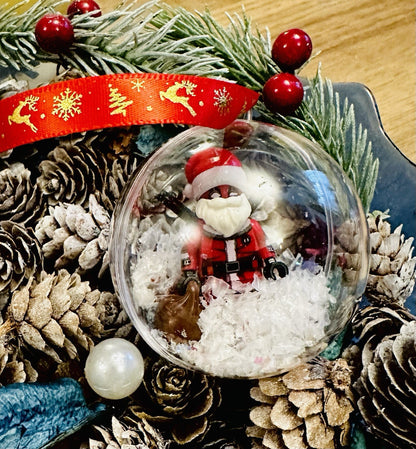 Christmas Marvel Mini Figure Bauble Hanging Snowflake Tree 3D Spiderman Handmade