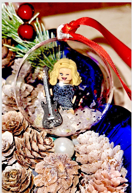 Christmas Taylor Mini Figure Bauble Hanging Snowflake Tree 3D Eras Tour Handmade