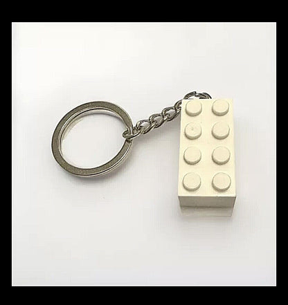 Brick Keyring Key Car KeyChain compatible With building bricks Blocks Gift Toy