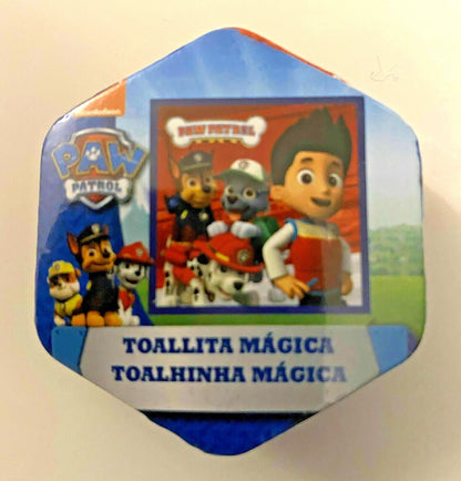 Paw Patrol magic flannel kids dog cloth towel expanding bath Ryder Chase Rocky