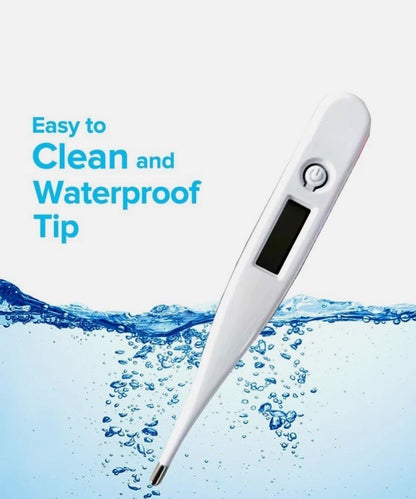 Digital Thermometer Medical LCD Temperature Alarm Baby Adult Oral Ear Arm Fever