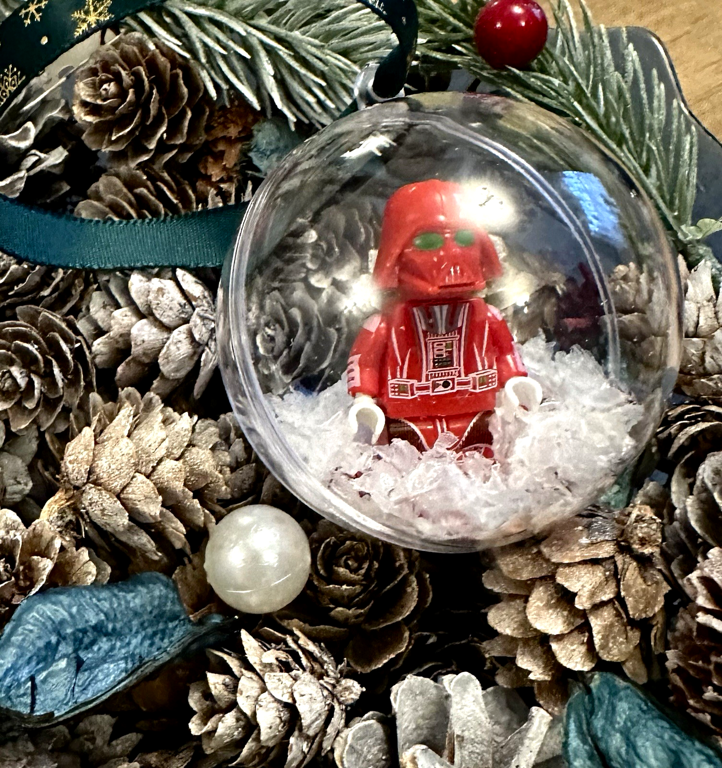 Christmas Star Wars Mini Figure Bauble Hanging Snowflake Tree 3D  Handmade Xmas