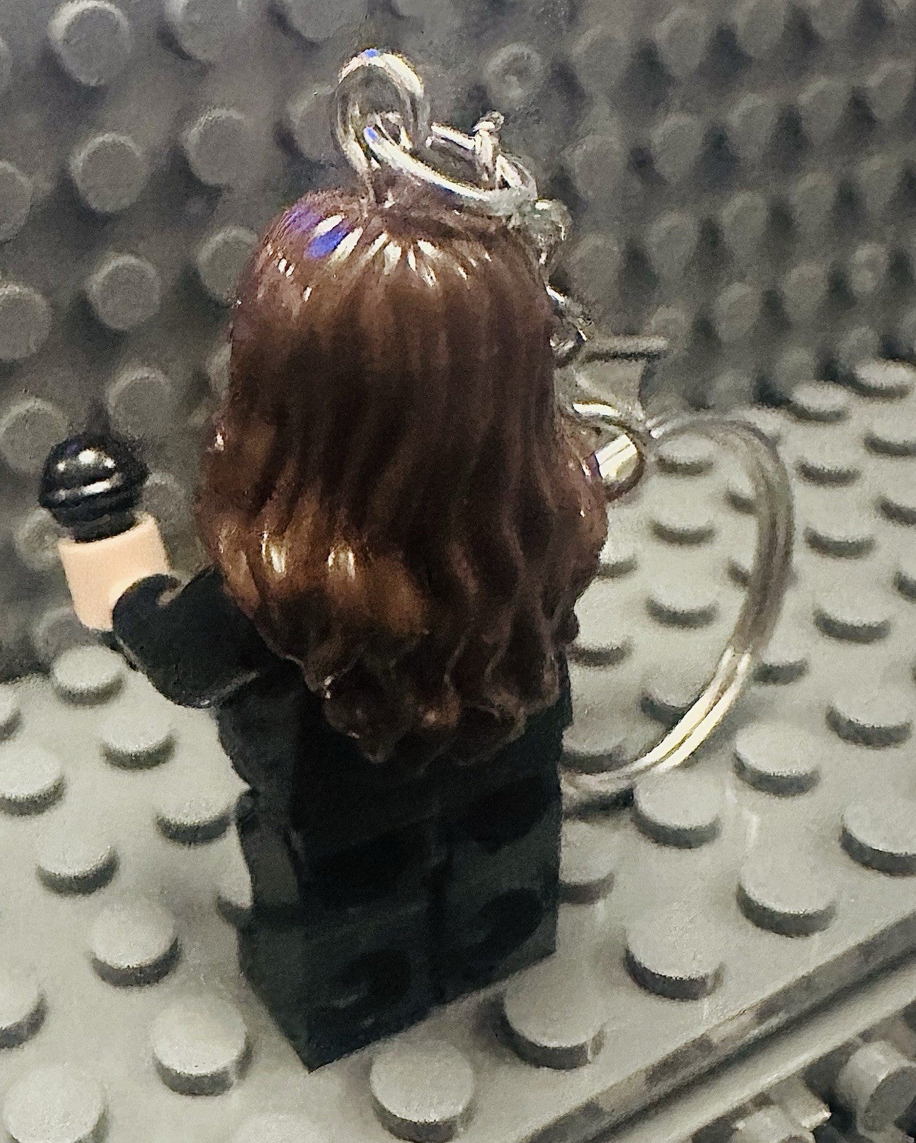 Rock Music Ozzy Osbourne Minifigure Keyring Bat Black Mini Figure Rock Band
