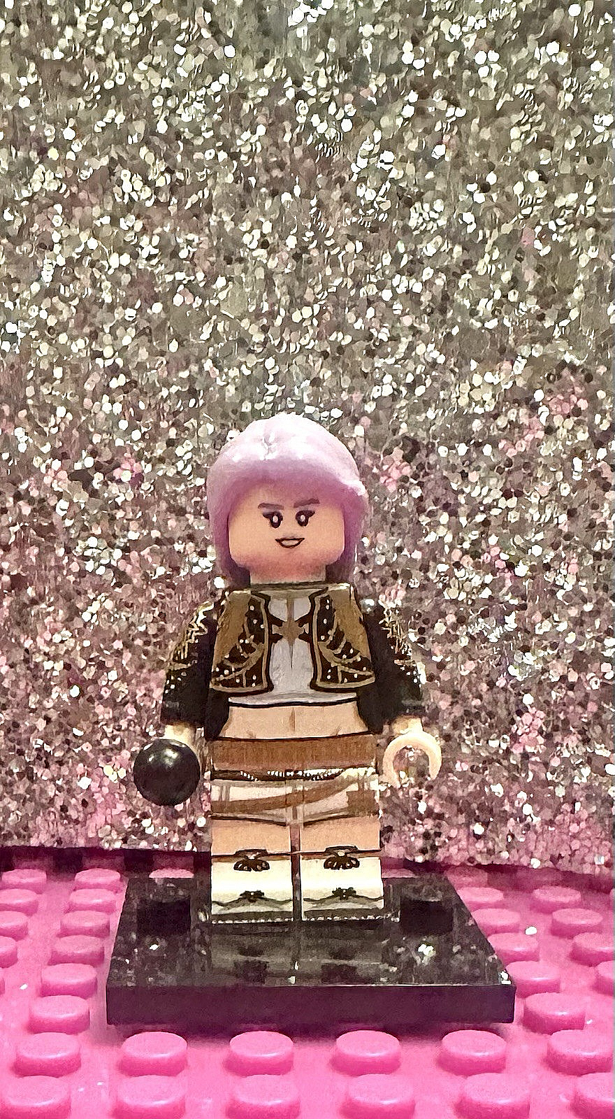 Custom Kpop Demon Hunters Anime Film Super Hero 3 X Mini figure Toy