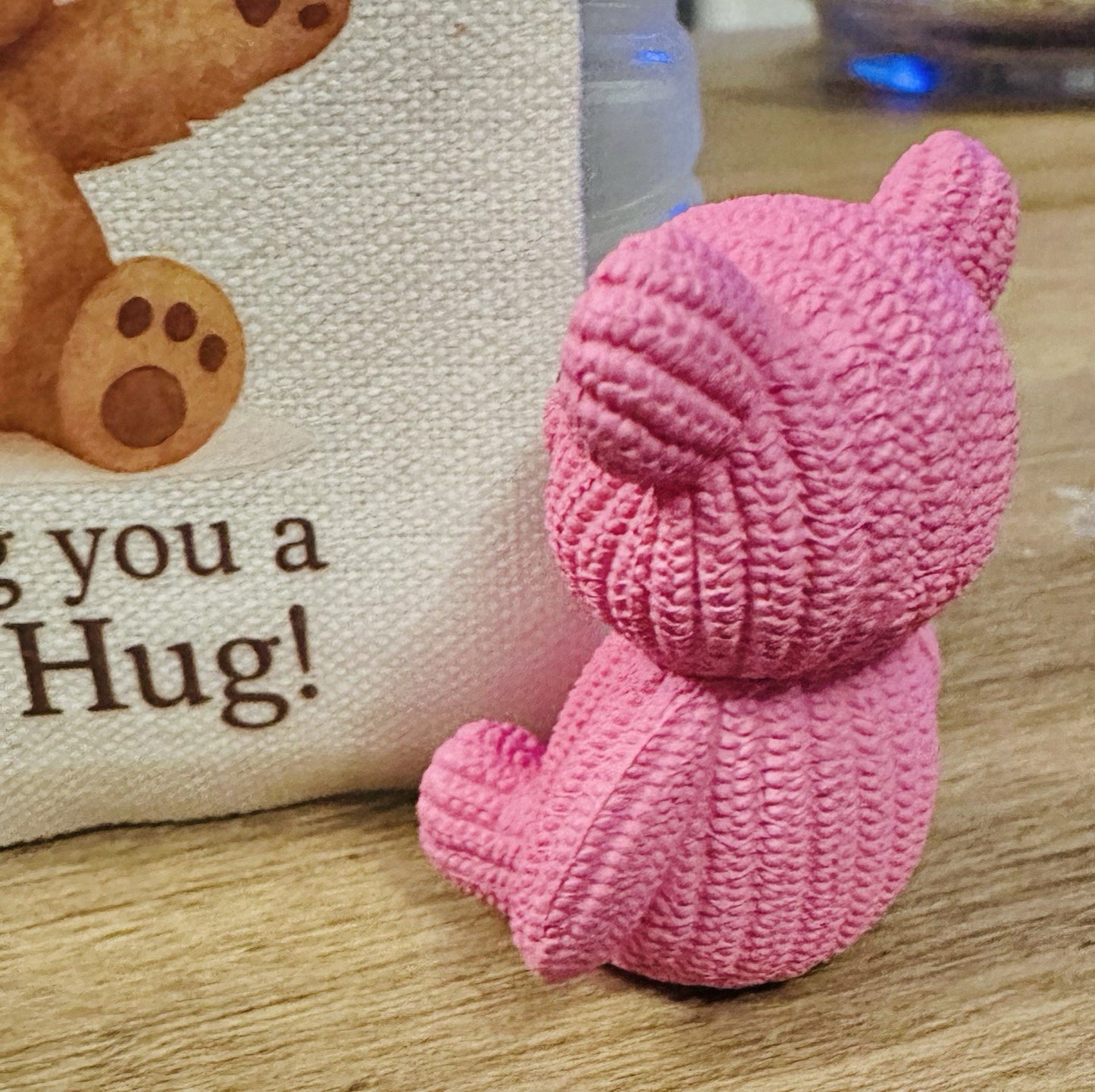 Pocket Bear Hug Teddy Worry Anxiety Gift Bag Love Good Luck Birthday positivity