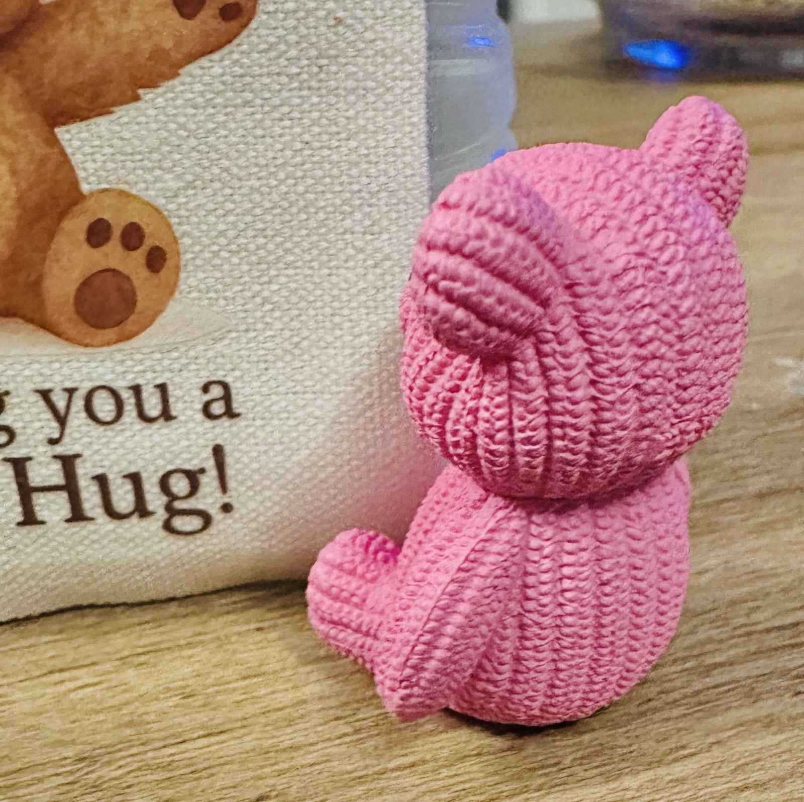 Pocket Bear Hug Teddy Worry Anxiety Gift Bag Love Good Luck Birthday positivity