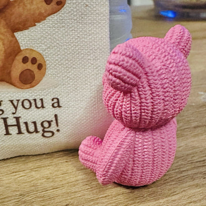 Pocket Bear Hug Teddy Worry Anxiety Gift Bag Love Good Luck Birthday positivity