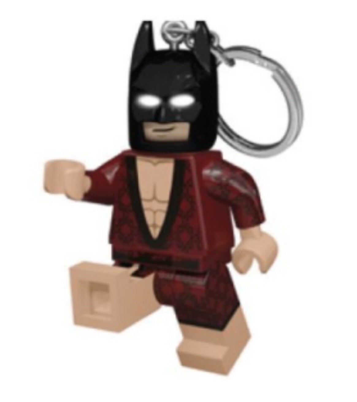 Batman In Robe Valentines Keyring 3D DC Bag Charm Car Chain Keys Gift Boyfriend