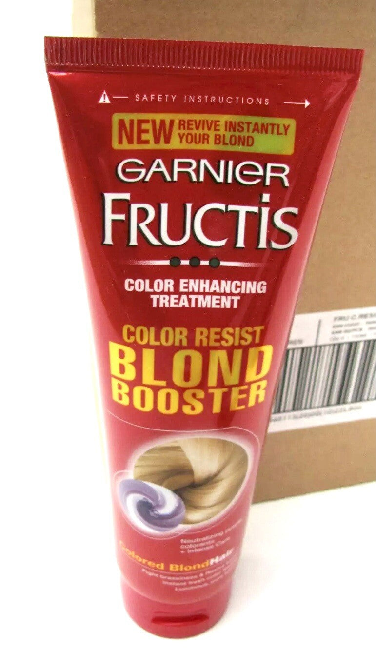 Purple Shampoo Blonde Hair 2 x Garnier Fructis Colour Resist  Booster 150ml
