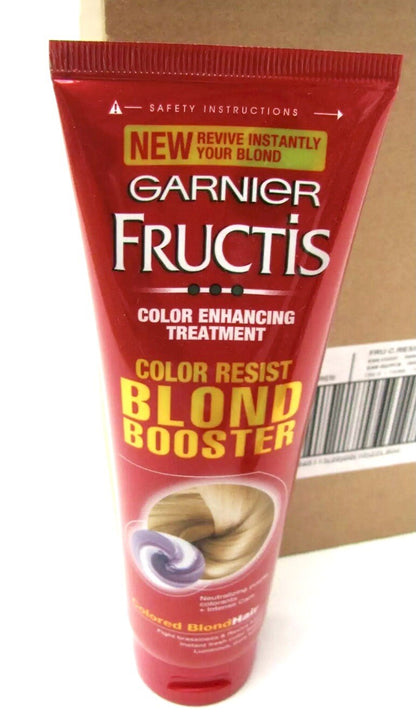 Purple Shampoo Blonde Hair 2 x Garnier Fructis Colour Resist  Booster 150ml