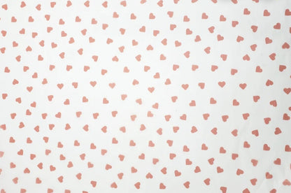 Hearts Tissue Valentine Wrap Paper Bag Rose Gold Foil 3 Sheets Gifts Presents