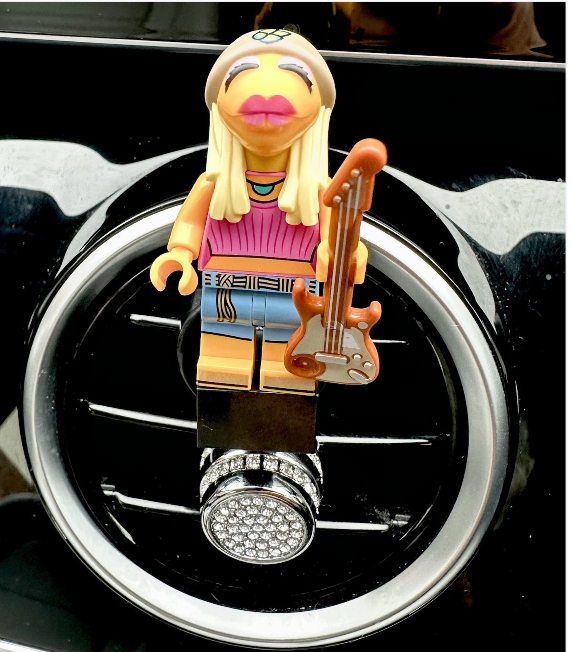 The Muppets Kermit Custom Lego Car Air Freshener Mini Figure Clip Vent  71033