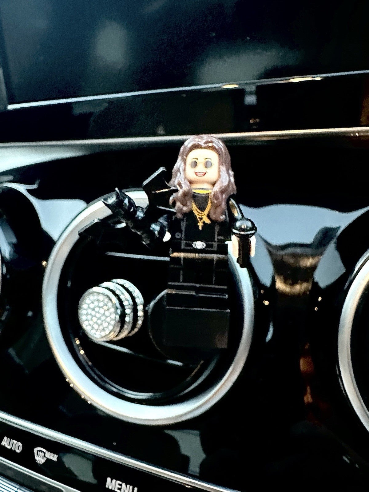 Ozzy Osbourne Car Air Freshener Black Sabbath Mini Figure Clip Vent Scent Gift