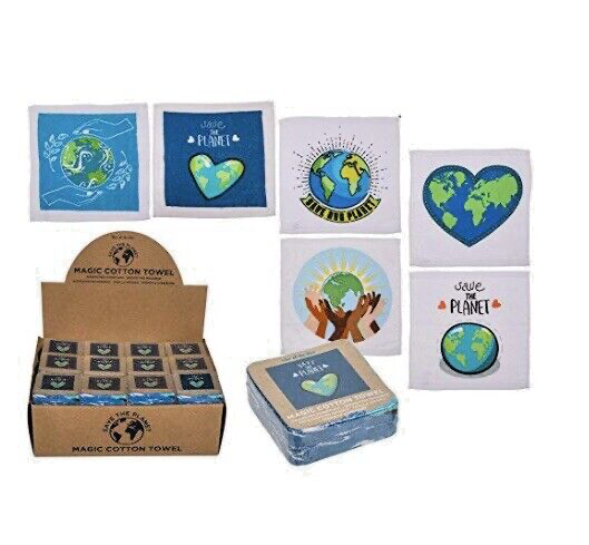 Planet Magic flannel Save the Eco Expanding Bath Towel Kids Cloth Travel