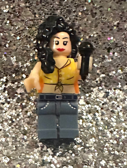 3D Minifigure Amy Winehouse pop singer music Gift Female band Rock