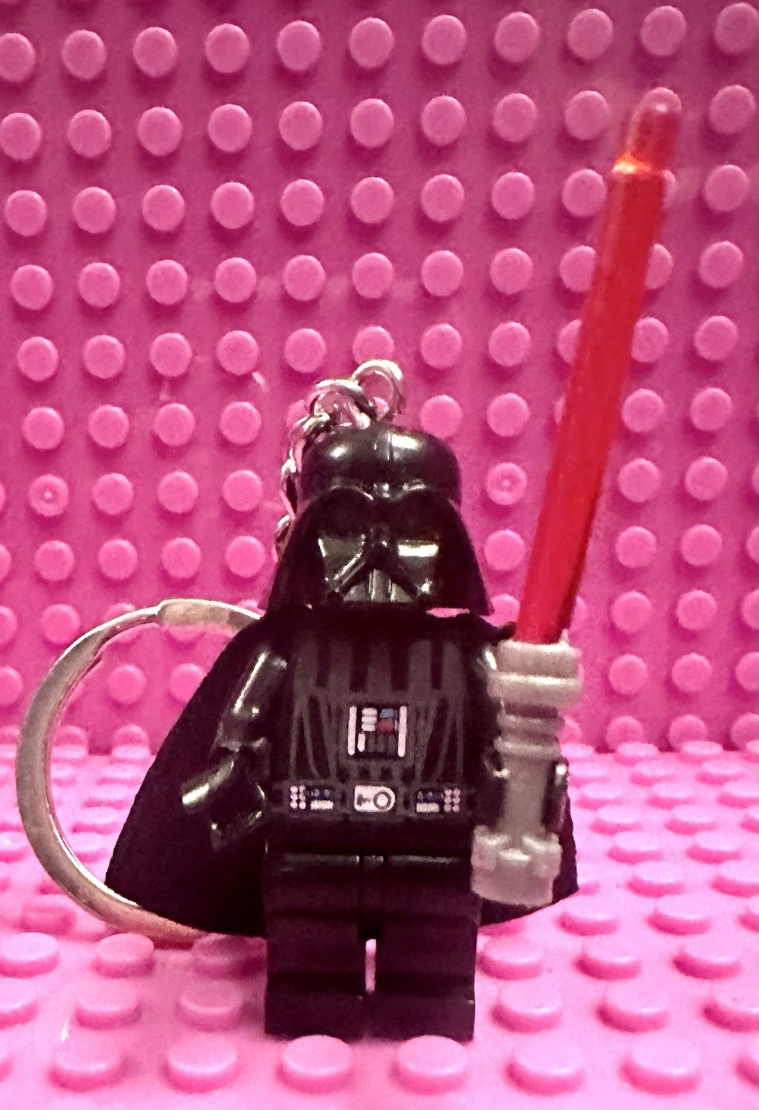 Darth Vader Mini Figure Block Keyring Movie Themed Star Wars Gift Car key chain