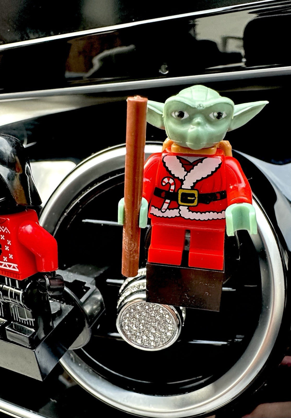 Christmas Star Wars Darth Car Air Freshener Mini Figure Car Clip Vent Scent Gift