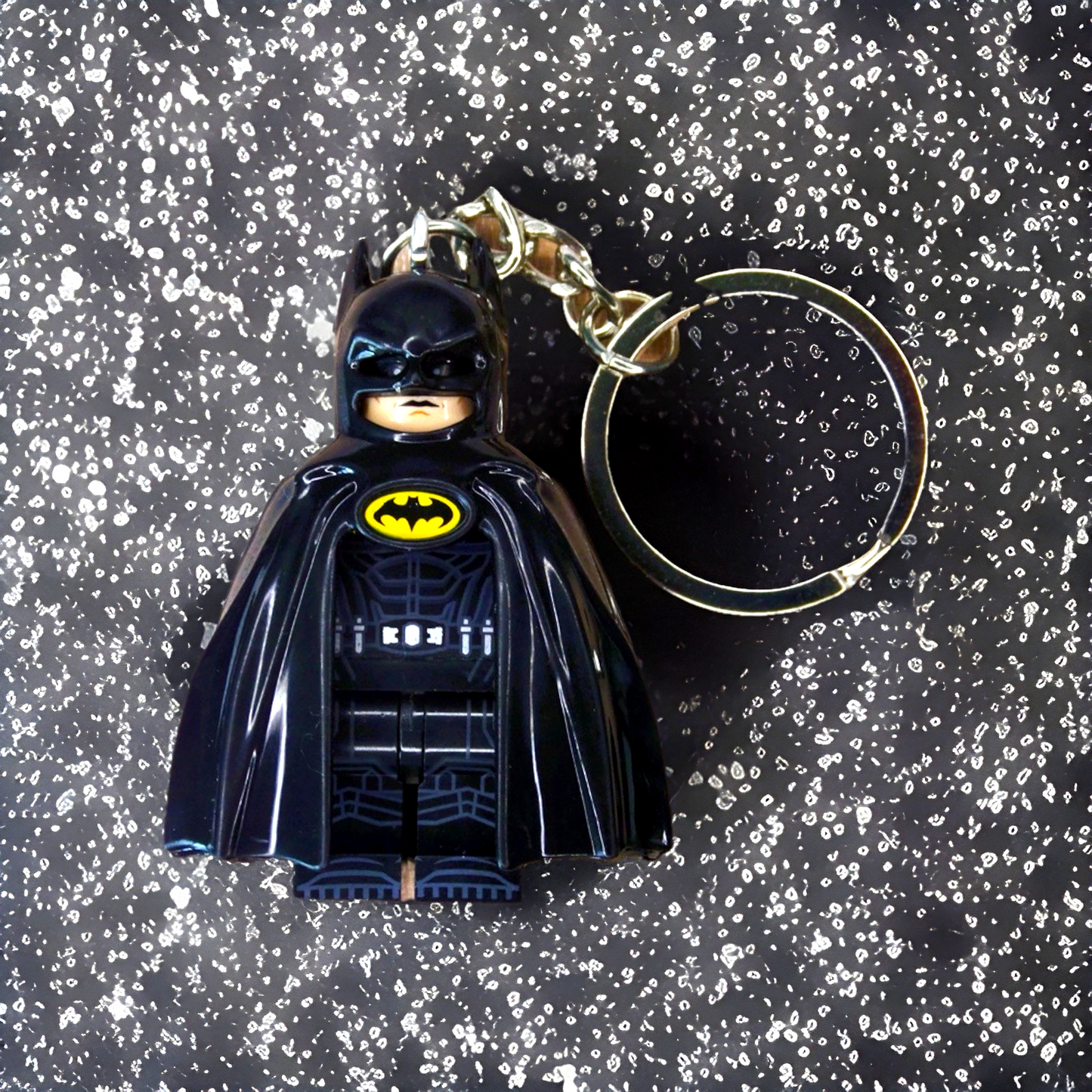 Batman Michael Keaton Mini Custom Figure Keyring Minifigure Movie The Flash