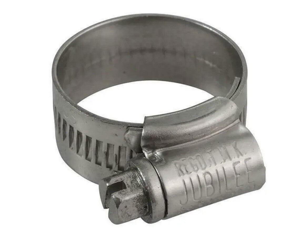 Jubilee Genuine Hose Clips Size 0X 18-25mm Box of 10