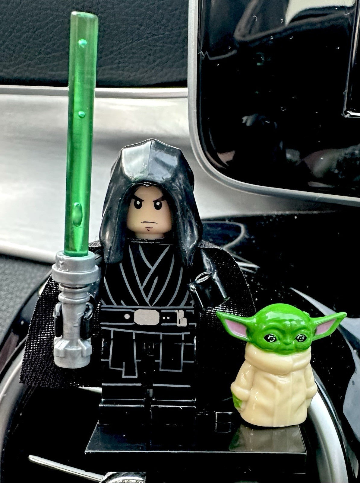 Yoda Car Air Freshener Mini Figure Handmade Clip Vent Scent Christmas Gift