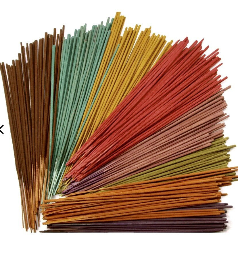 Incense Sticks  Assorted Floral Mixed Random Natural Made Thailand Handmade