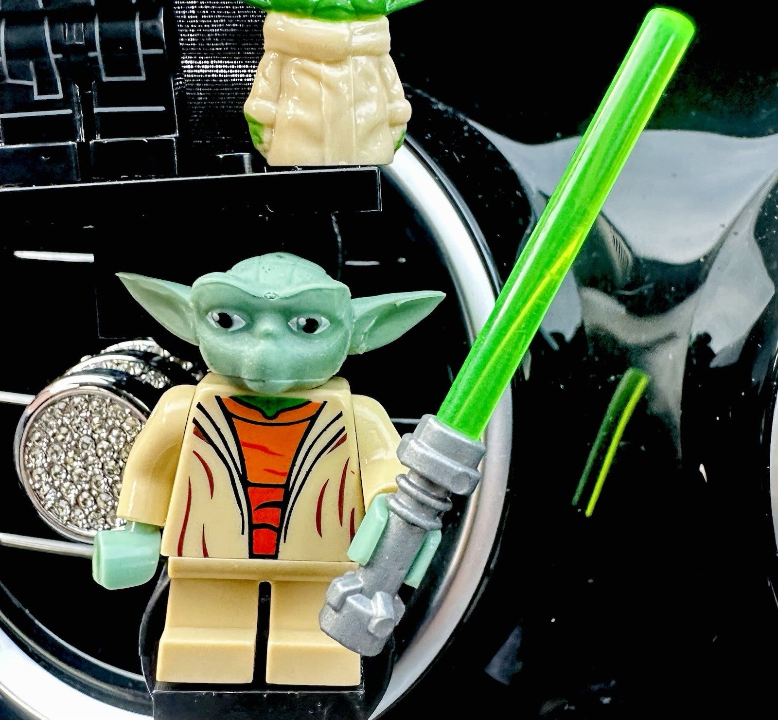 Yoda Car Air Freshener Mini Figure Handmade Clip Vent Scent Christmas Gift