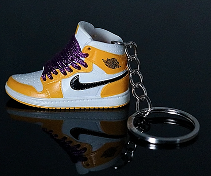 Nike trainer Sneaker keyring 3D Jordan Mini keychain sports shoe Car Key No Box.