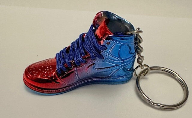 3d nike Sneaker trainer key ring Jordans metallic Mini sports shoe Gift Box High