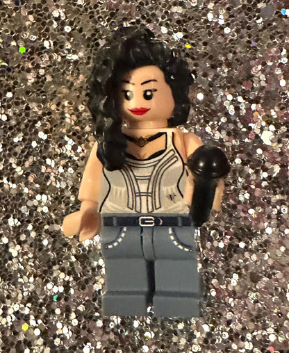 3D Minifigure Amy Winehouse pop singer music Gift Female band Rock