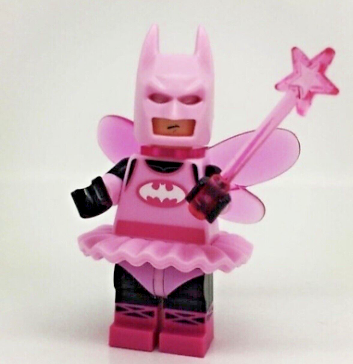 3D Fairy Batman 2 Couples Keyring Pink Batgirl DC Bag Charm Car Chain Key Gift