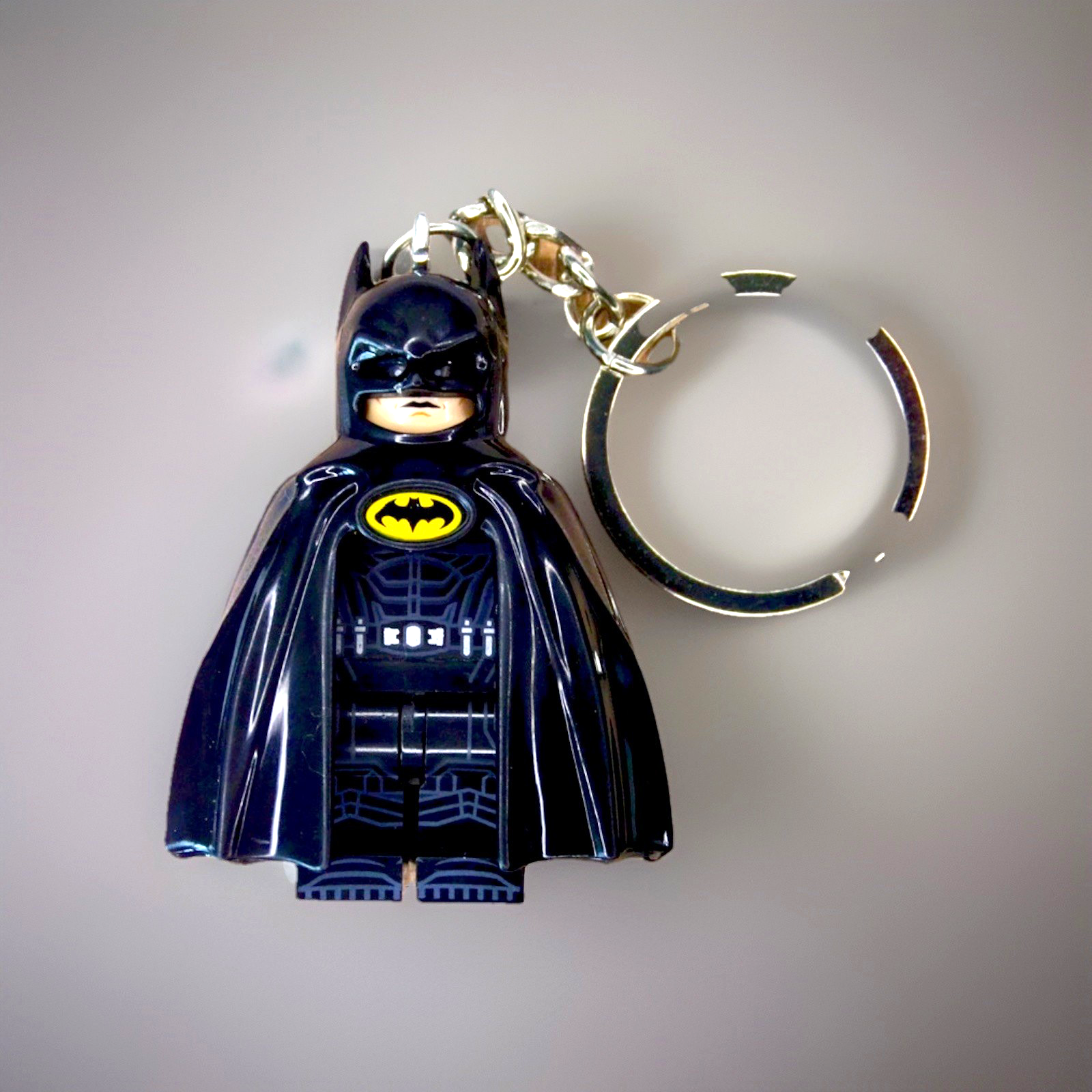 Batman Michael Keaton Mini Custom Figure Keyring Minifigure Movie The Flash