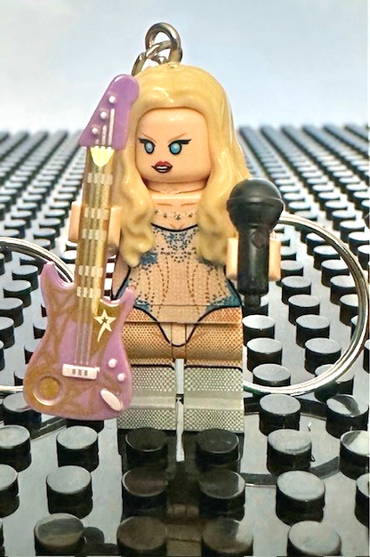Cute Taylor Inspired 3D Mini Figure Keyring Keychain Eras Gift Music Pop Singer