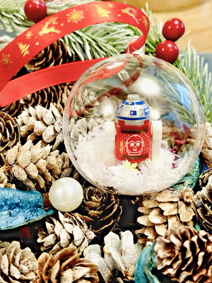 Christmas Star Wars Mini Figure Bauble Hanging Snowflake Tree 3D  Handmade Xmas