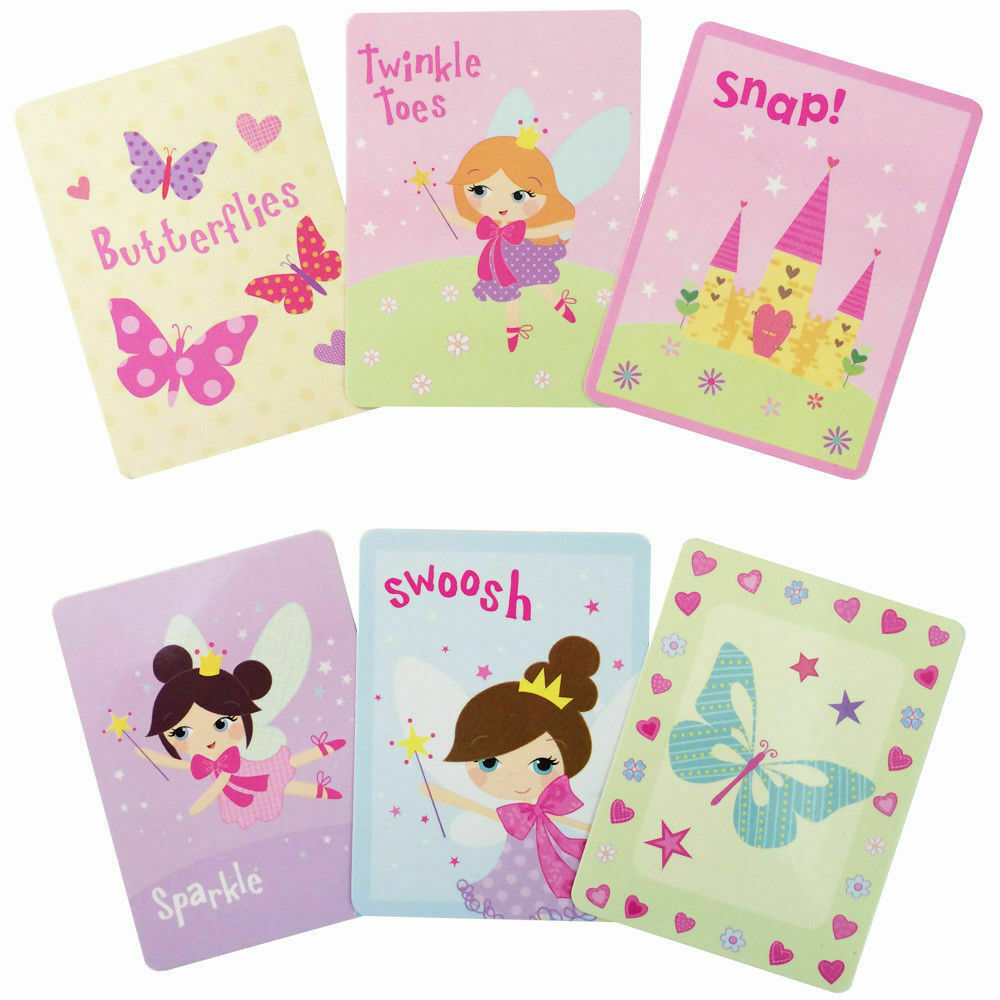 🧚Kids Fairy/ Monster Snap Cards Learn & Play Tin Case Pre school Educational🧚