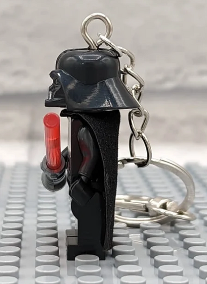 Darth Vader Mini Figure Block Keyring Movie Themed Star Wars Gift Car key chain