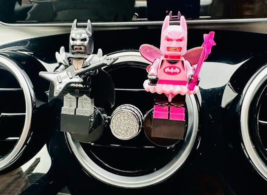 Batman Fairy Car Air Freshener Mini Handmade Figure Clip Vent Scent Christmas