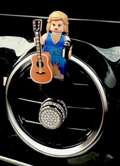 Taylor pop singer Air Freshener Mini Figure Car Clip Vent Scent Christmas Gift