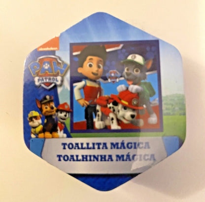 Paw Patrol magic flannel kids dog cloth towel expanding bath Ryder Chase Rocky