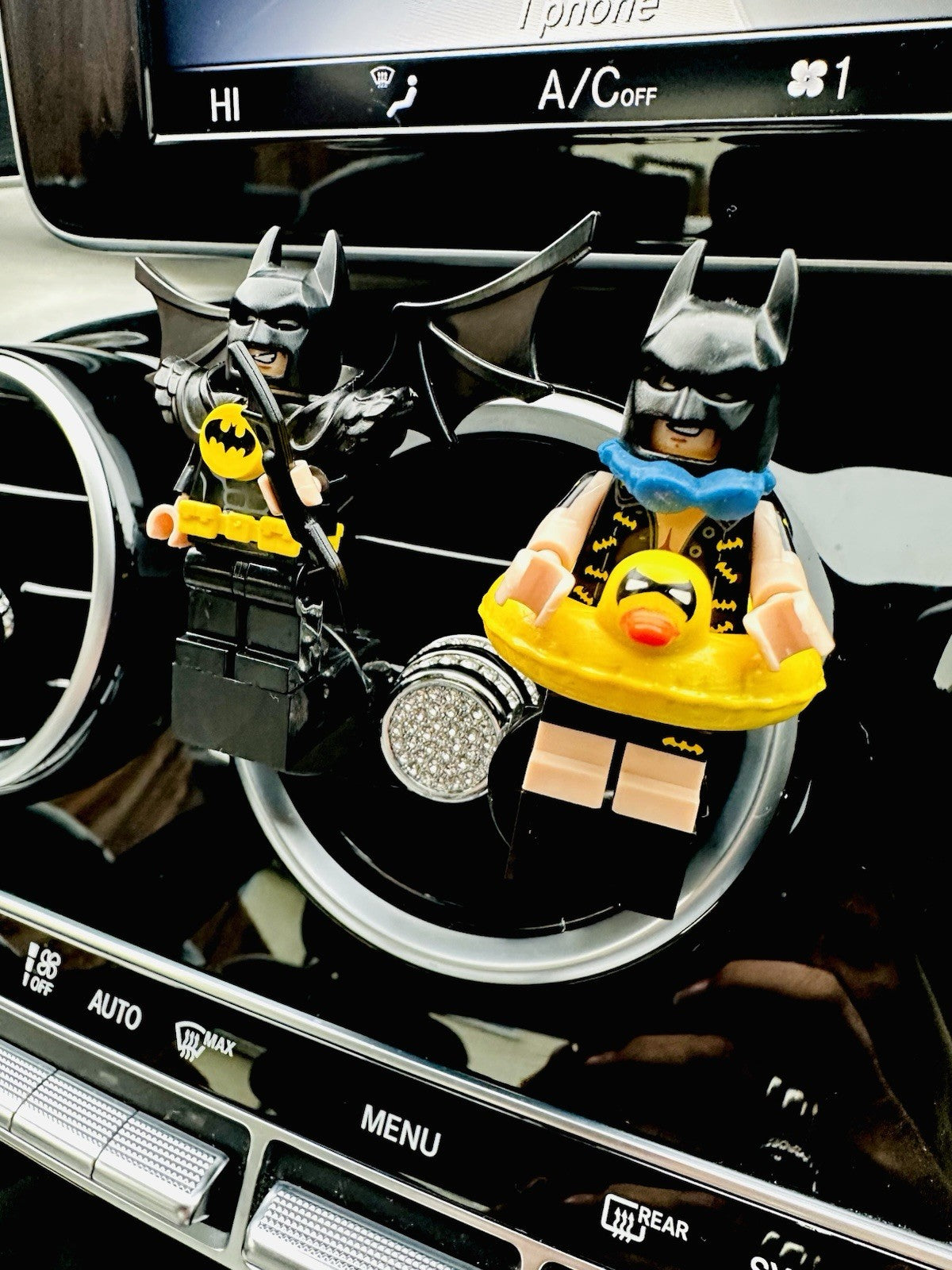 Batman Fairy Car Air Freshener Mini Handmade Figure Clip Vent Scent Christmas